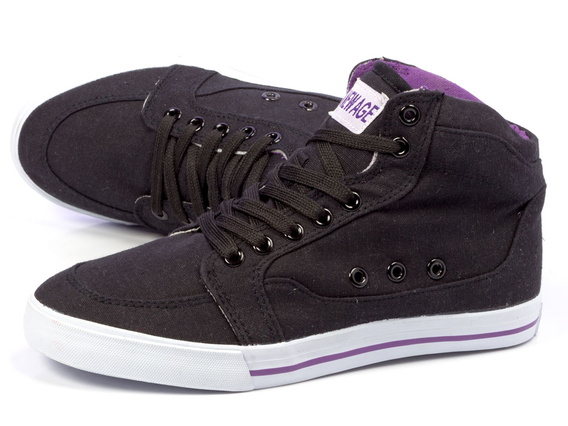 -50% Markowe trampki NEW AGE 50065 czarne