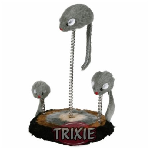 Trixie Myszy na sprężynie 3szt. 30cm