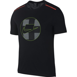 Men's Short-Sleeve Mesh Running Top L