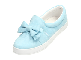 SLIP ON Niebieskie buty damskie BALADA B781-13