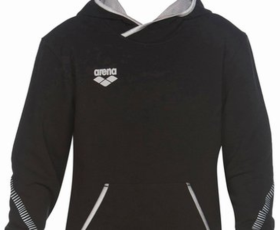 ARENA BLUZA JUNIOR HOODIE CZARNA