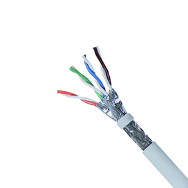 Przewód S/FTP Wave Cables, kat.7, wewnętrzny, szary, 4x2x23