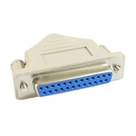Adapter gniazdo D-SUB 25 na gniazdo miniDIN6 (PS2)