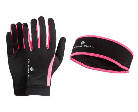 Ronhill VIZION HEADBAND & GLOVE SET