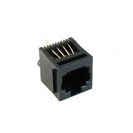 Gniazdo telefoniczne montażowe pionowe PCB 8p8c