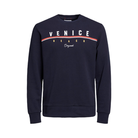 Jack & Jones "Jorretro Cali Sweat" Total Eclipse