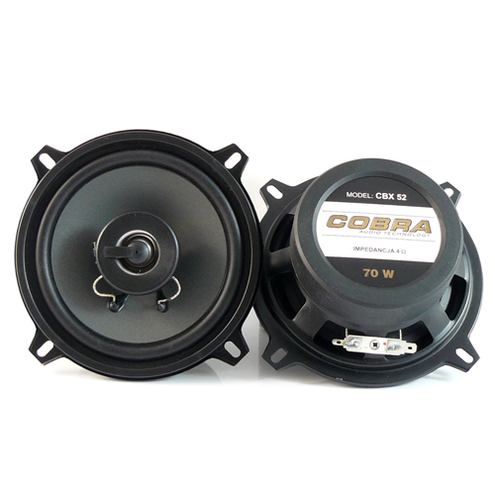 Zestaw dwóch głośników dwurożnych 5 - 13cm 4 Ohm 70 W