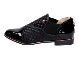 -50% Czarne botki damskie BSM 7603