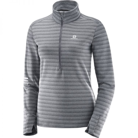 Damska bluza do biegania Salomon Lighting HZ MID W 397707
