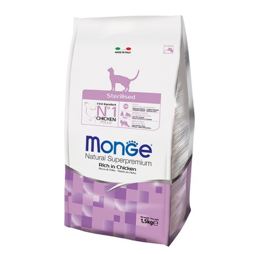 MONGE CAT STERILIZED 1,5KG