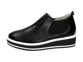 Czarne buty damskie na platformie J.STAR 115