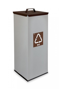 Kosz do segregacji odpadów EKO SQUARE 60L bio