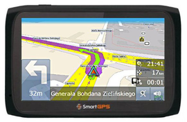 Nawigacja SmartGPS SG720 - Europa - 5 cali - multimedialna - dostępne od ręki