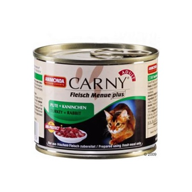 Animonda Carny Adult Indyk + Królik puszka 200g