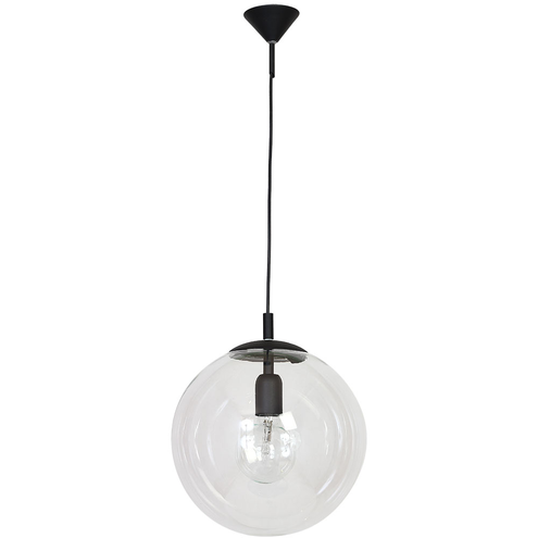 Lampa wisząca GLOBUS czarne zawiesie 562G5 Aldex