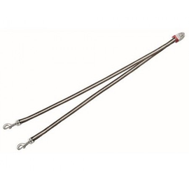 Flexi Vario Duo Belt S brązowy - rozwidlenie do smyczy Vario