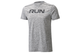 UA Run Front Graphic SS Tee 1316844-001