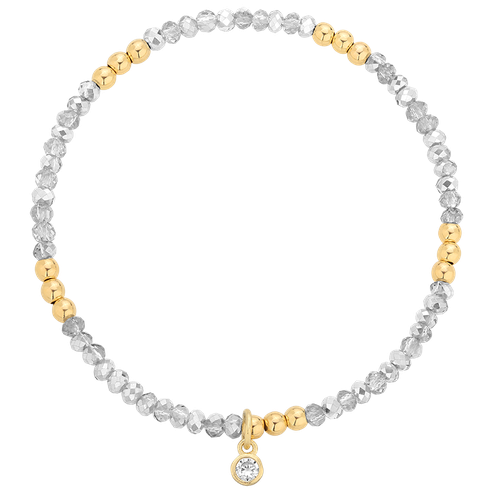 Bransoletka Sparkling Crystal Silver
