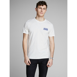 Jack & Jones "Ecorp Logo Tee" Print White