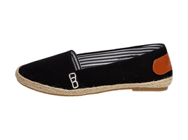 Czarne Tomsy buty damskie VINCEZA 9401 SLIP ON