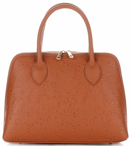 Eleganckie Torebki Skórzane Kuferki firmy Genuine Leather Rude