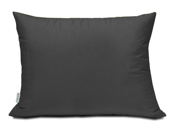 Poszewka bawełniana Semplice czarna 50x60