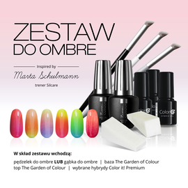 Zestaw do ombre hybrydowy - inspired by Marta Schulmann