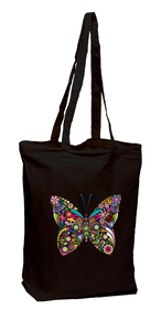 Torba na zakupy bawełniana EKO BUTTERFLY F38