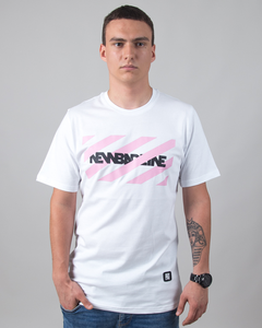T-SHIRT STRIPES WHITE