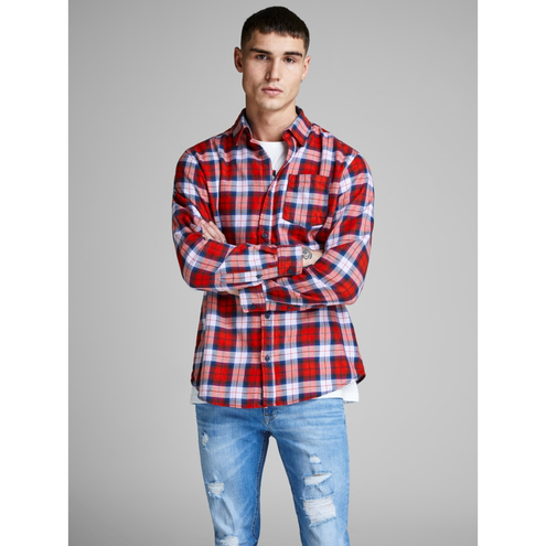 Jack & Jones "Jornico Shirt" Fiery Red