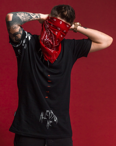 NBL X BLIND WEAR T-SHIRT ALL EYES ON ME BLACK