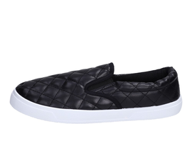 SLIP ON Tenisówki pikowane WISHOT 097 BK