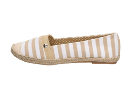 Beżowe Tomsy buty damskie VINCEZA 9400 SLIP ON