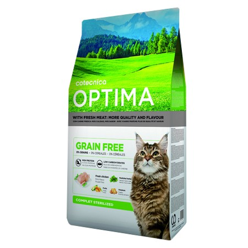 Cotecnica Optima Cat Grain-free Complet Sterilized 1kg