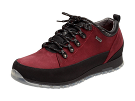 Bordowe POLSKIE buty męskie NIK 866 TREKKING