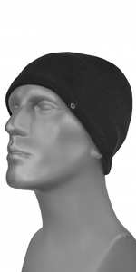Czapka Seria R Model No.1 black MERINO