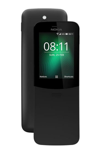 Nokia 8110 4G Dual Sim Czarna