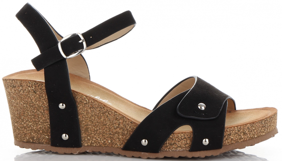 Uniwersalne Buty Damskie Koturny firmy Lady Glory Czarne (kolory)