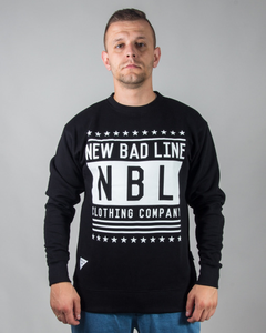 BLUZA BEZ KAPTURA SWAG BLACK