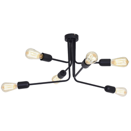 Żyrandol 6-PŁ EKO BLACK 857K3 Aldex