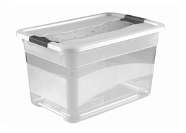 Pojemnik Crystal-box 52L transparentny