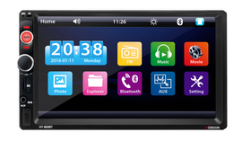 Vordon HT-869BT - radio samochodowe - bluetooth - ISO konektor - ekran dotykowy 7" - USB - microSD - dostępne od ręki
