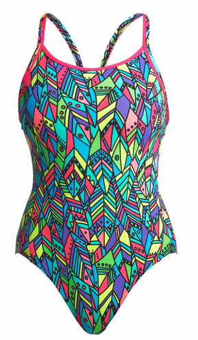 Funkita kostium kąpielowy Feather Fiesta
