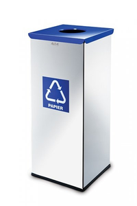Kosz do segregacji odpadów EKO SQUARE PRESTIGE 60L papier