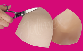 Wkładki z pianki samoprzylepne BIKINI 2szt. WS-11