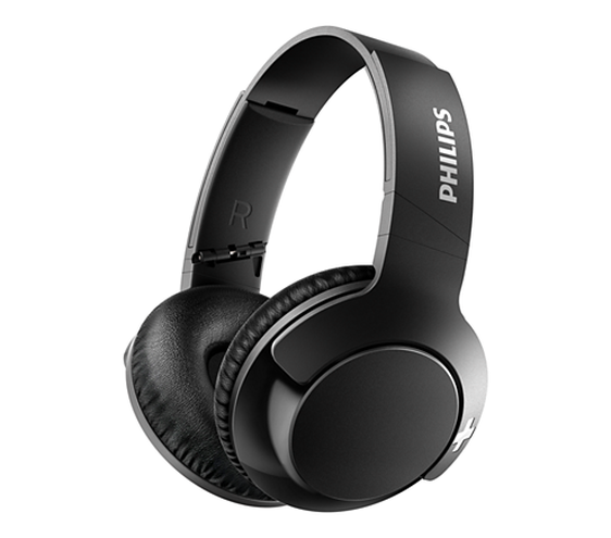 Philips Czarne Słuchawki BASS+ Over Ear Circum-Aural SHB3175 Czarne