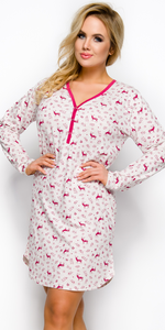 Koszula nocna TAMARA 2127 AW/18 Plus Size