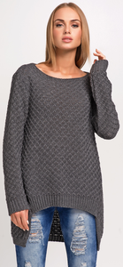 Sweter MAKADAMIA S22 Grafitowy