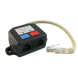 ROZDZIELACZ RJ- 45 STOSOWANY W SIECIACH ETHERNET( UMOŻLIWIA sztuka