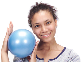 PIŁKA PILATES OVER KI BALL 15 cm GYMNIC